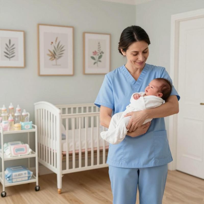 爱心宝贝国际家政：专业服务，全程无忧 Love Baby International Home Care: Professional service, worry-free throughout.